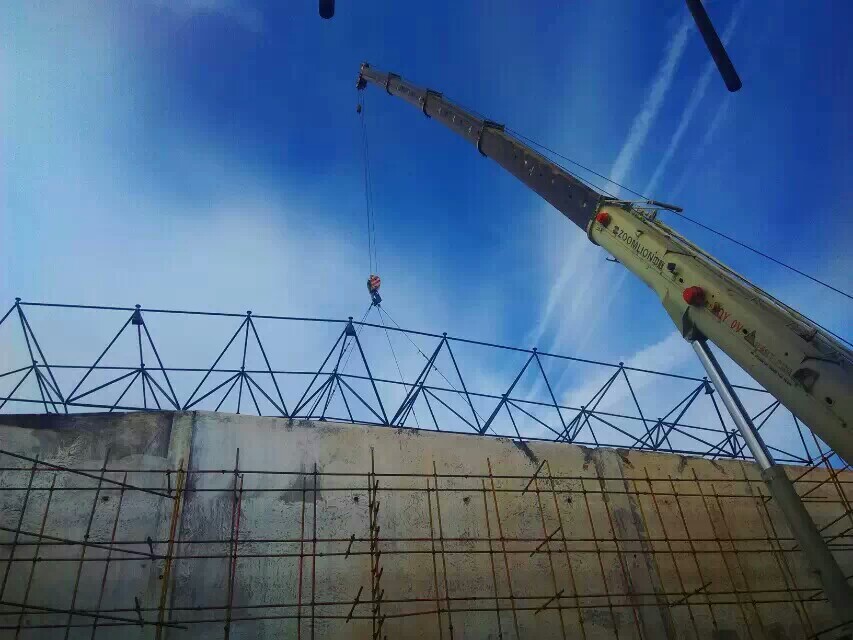 浏阳食堂网架结构工程